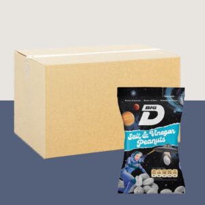 12x Big D Salt & Vinegar Peanuts