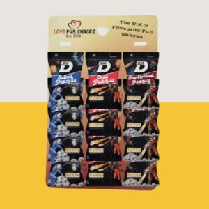 Big D Card of 12 Mixed - 4xSalted - 4xDry Roasted - 4xChilli