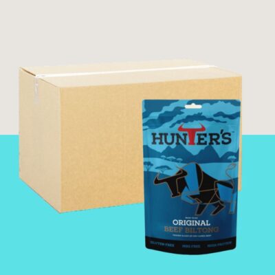 10x Hunters Original Beef Biltong 28g