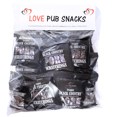 BLACK COUNTRY Pork Scratchings Hanging Bag 20x60g