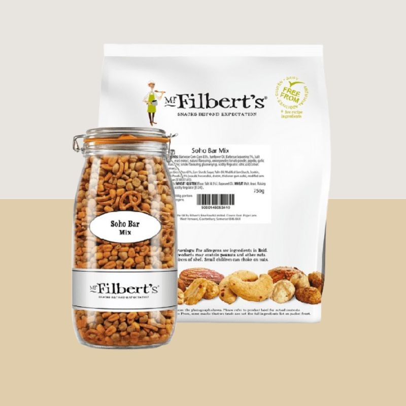 1x Mr Filberts Soho Bar Mix 750g Bulk Bag