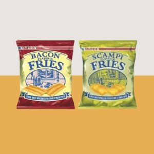 24x Smiths Bacon & Scampi Fries Mixed Pub Card