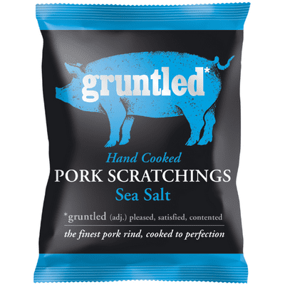 GRUNTLED Pork Scratchings Case
