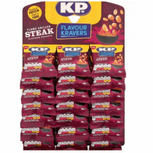 KP Flame Grilled Steak Flavour Peanuts Pub Card