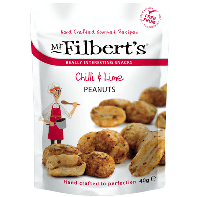 MR FILBERTS Chilli & Lime Peanuts 20x40g