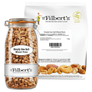 MR FILBERTS Simply Sea Salt Nut Mix 1.5kg Bulk Bag