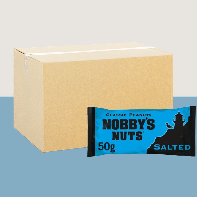 24x Nobbys Salted Peanuts 50g
