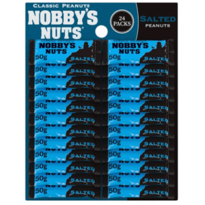 NOBBYS Salted Peanuts Carded
