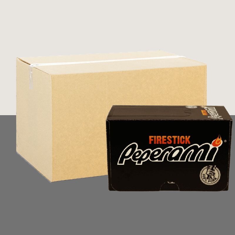 24 x Peperami Firestick Smoked Pork Salami 22.5g