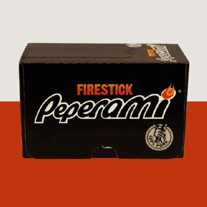 24x Peperami Firestick Smoked Pork Salami 22.5g