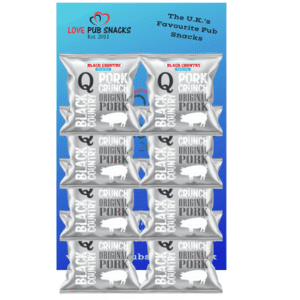 Q Pork Crunch Original 8x30g Carded