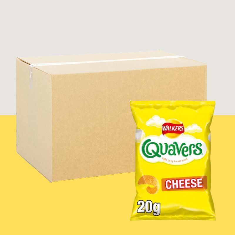 32x Walkers Quavers Cheese Standard 20g