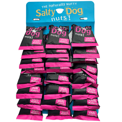 SALTY DOG Chilli Peanuts Pub Card