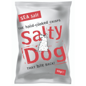 SALTY DOG Sea Salt Crisps 24x40g