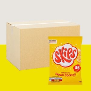 24x Skips Tangy Prawn Cocktail Crisps 17g