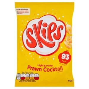 SKIPS Tangy Prawn Cocktail Crisps 24x17g
