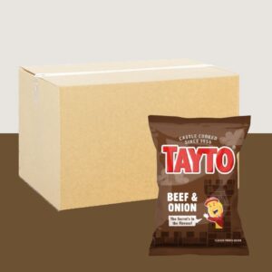 32x Tayto Beef & Onion Crisps 32.5g