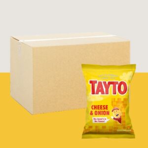 48x Tayto Cheese & Onion Crisps 32.5g