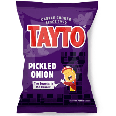 TAYTO Pickled Onion Crisps 32×32.5g