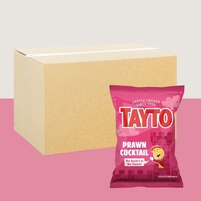 32x Tayto Prawn Cocktail Crisps 32.5g