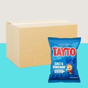 32x Tayto Salt & Vinegar Crisps 32.5g