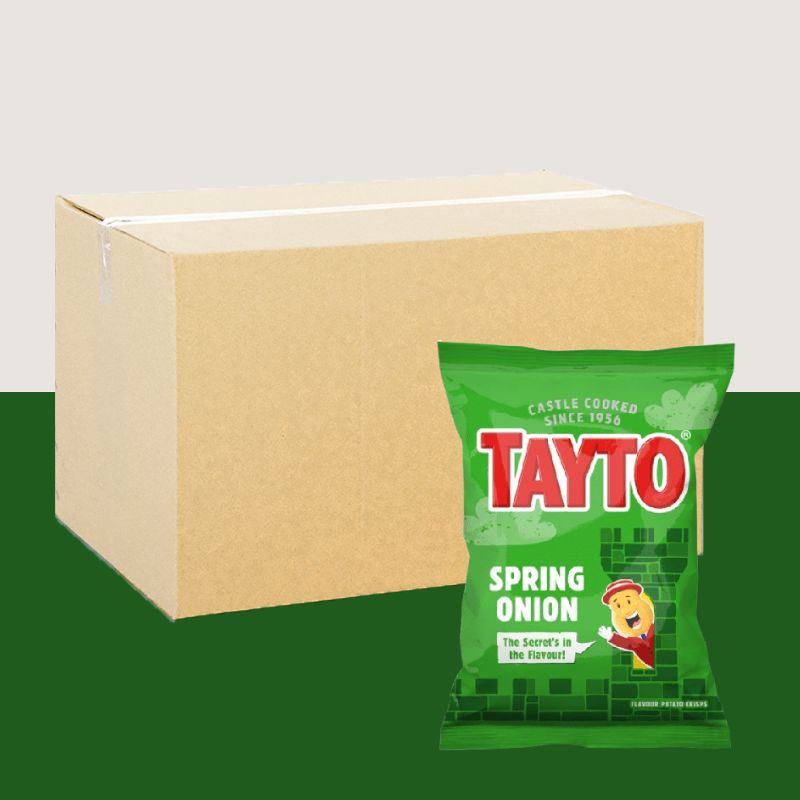 32x Tayto Spring Onion Crisps 32.5g