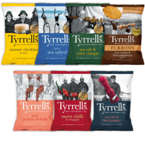 TYRRELLS Crisps Mixed Case