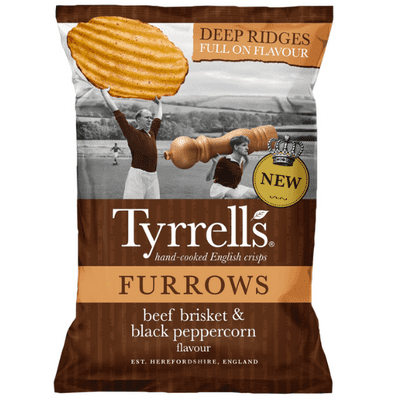 TYRRELLS FURROWS Beef Brisket & Black Peppercorn