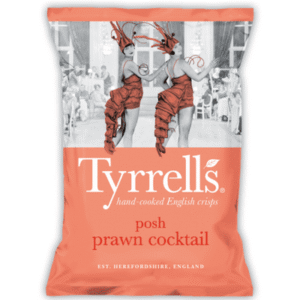 TYRRELLS Posh Prawn Cocktail Crisps