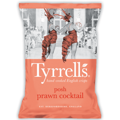TYRRELLS Posh Prawn Cocktail Crisps