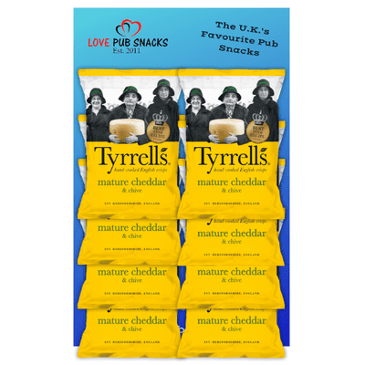 TYRRELLS Pub Card Crisps (Various Flavours)