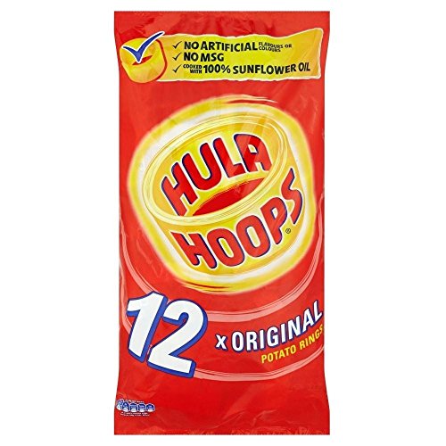 12x KP Hula Hoops Original Snacks 25G