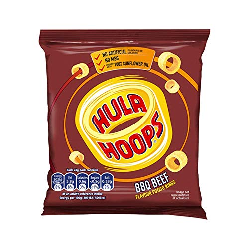 Hula Hoops BBQ Beef Multipack 6 x 24g