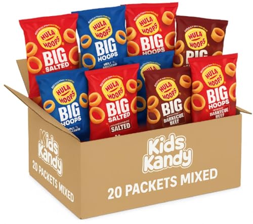 Hula Hoops Big Hoops Mixed Selection Box 20 x 70g