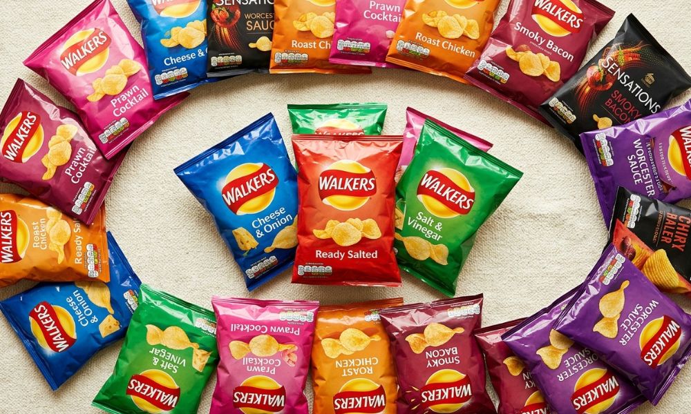walkers crisps range