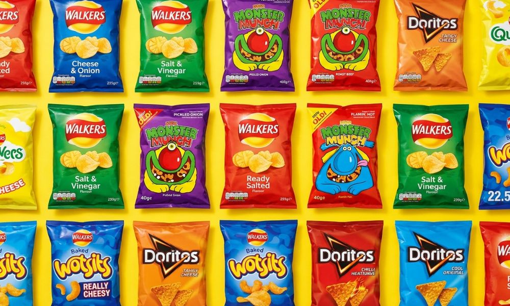 range of walkers crisps