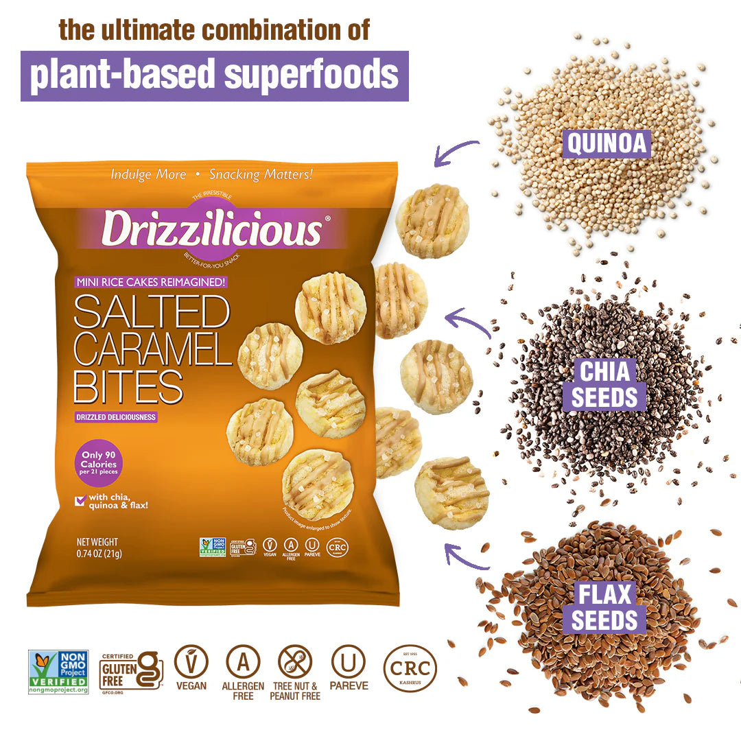 Drizzilicious Salted Caramel Bites 21g
