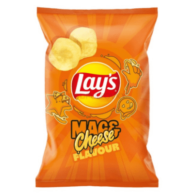 Lays Mac & Cheese Crisps Bag 130g