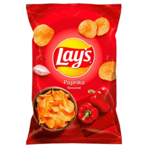 Lays Paprika Crisps Red Bag 130g