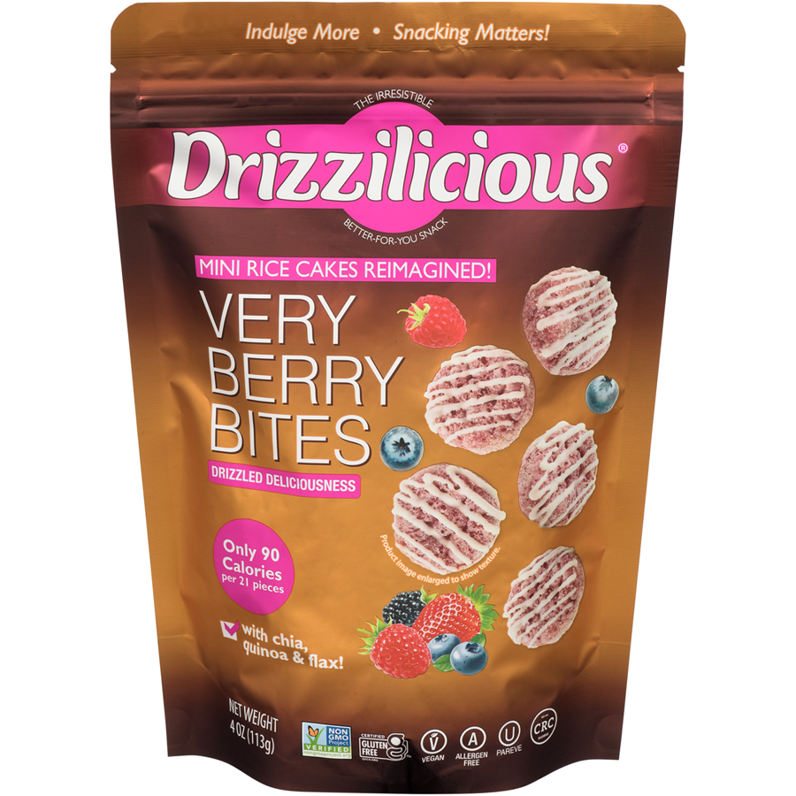 Drizzilicious Very Berry Bites 113g