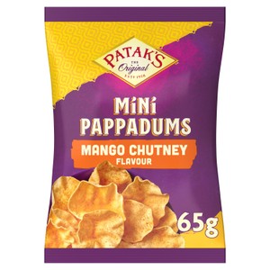 Pataks Mango Mini Pappadums