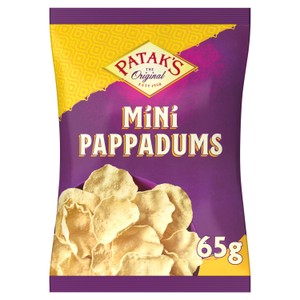 Pataks Plain Mini Pappadums