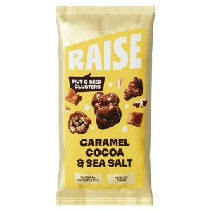 Raise Snacks-Caramel Sea Salt, Clusters of Nuts & Seeds