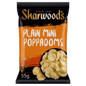Sharwoods Mini Poppodums Sharing Bag