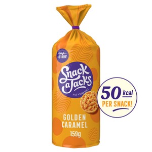 Snack a Jacks Caramel Jumbo Rice Cakes