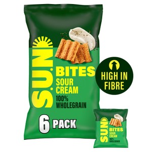 SUN Bites Sour Cream & Pepper Multigrain Multipack Snacks