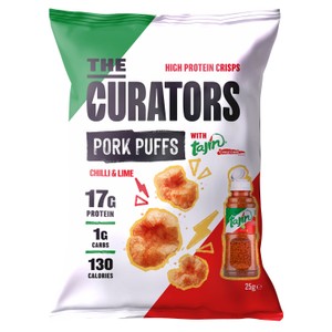 The Curators Tajin Pork Puffs