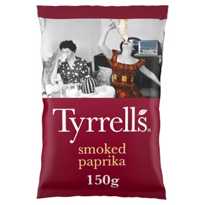 Tyrrells Smoked Paprika Sharing Crisps