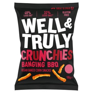 Well&Truly Crunchies Banging BBQ Share Bag