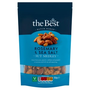 Morrisons The Best Rosemary & Sea Salt Nut Medley